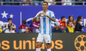 Di Maria foi o autor do único gol na vitória da Argentina sobre o Equador (Video)