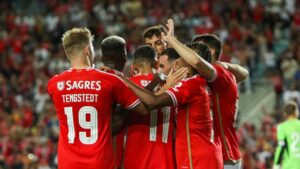 O Benfica anunciou um jogo de preparação contra uma equipe da Premier League