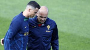 Roberto Martínez recebeu conselhos para deixar Cristiano Ronaldo no banco durante o Euro 2024