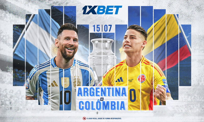 Argentina x Colômbia: escolha o seu favorito na final da Copa América!